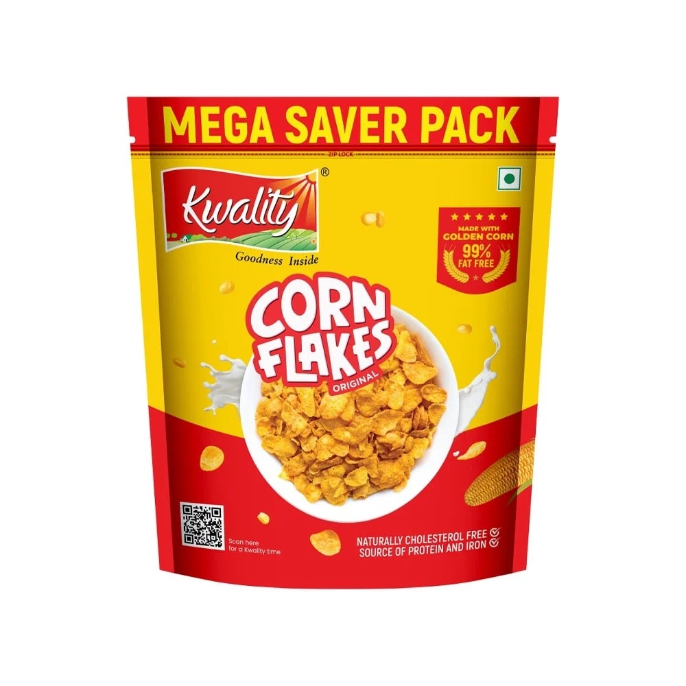 KWALITY-CORN FLAKES COMBO PACK-120 GM