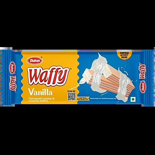 DUKES-WAFFY VANILLA CREAMY WAFERS-55 GM