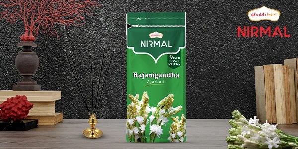 SHUBHKART NIRMAL-RAJANIGANDHA AGARBATTI ZIPPER PACK-125 GM