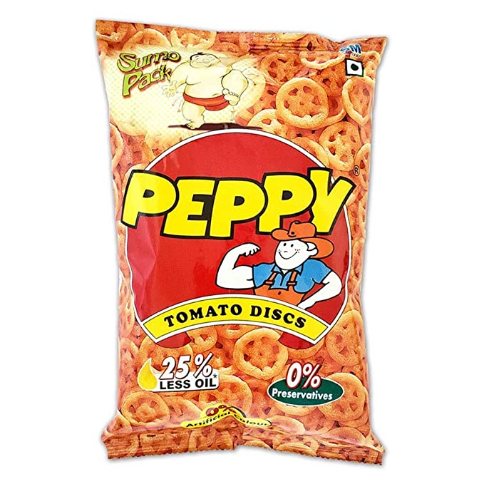 PEPPY-TOMATO DISCS-60 GM