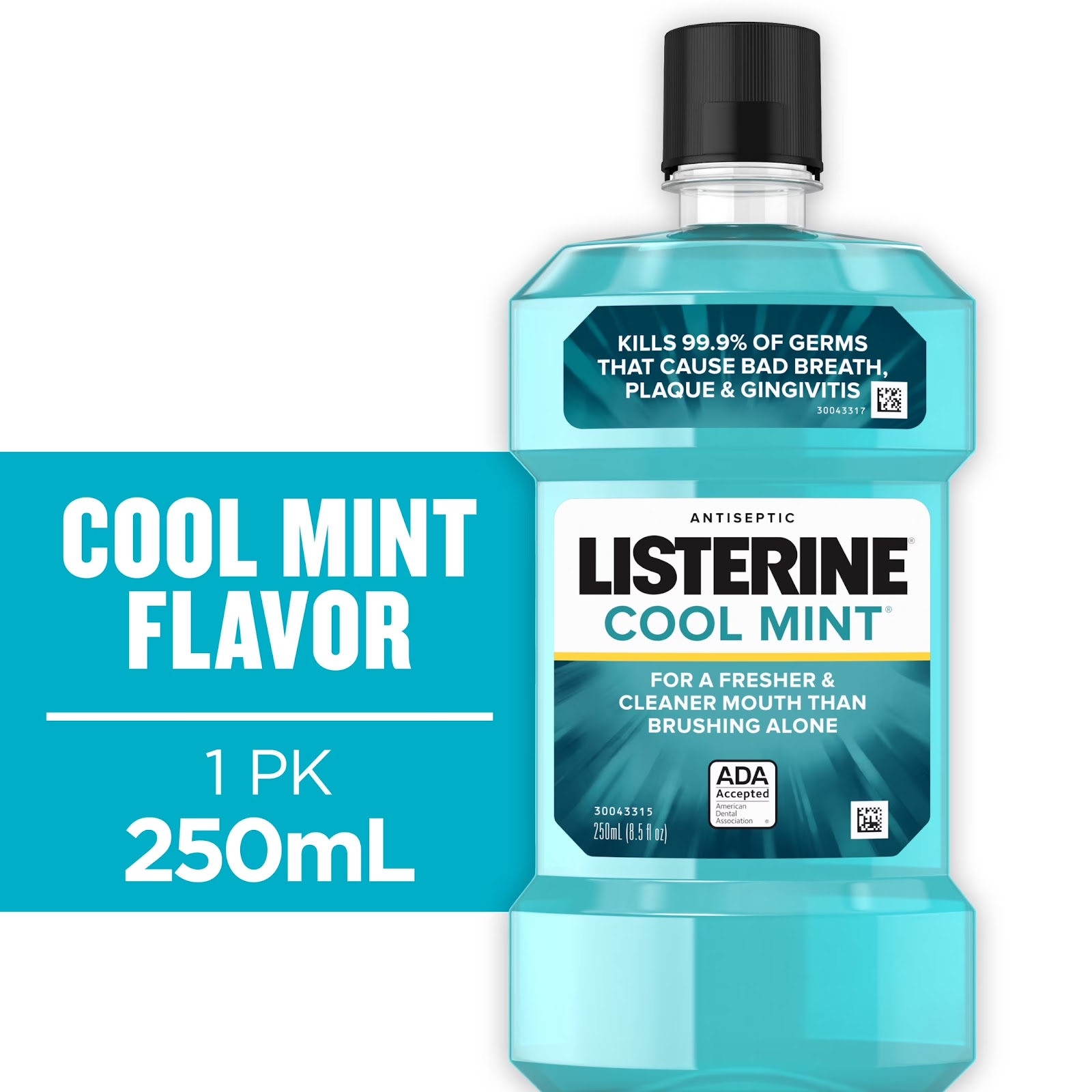 J&J-COOL MINT LISTERINE MOUTHWASH-250 ML