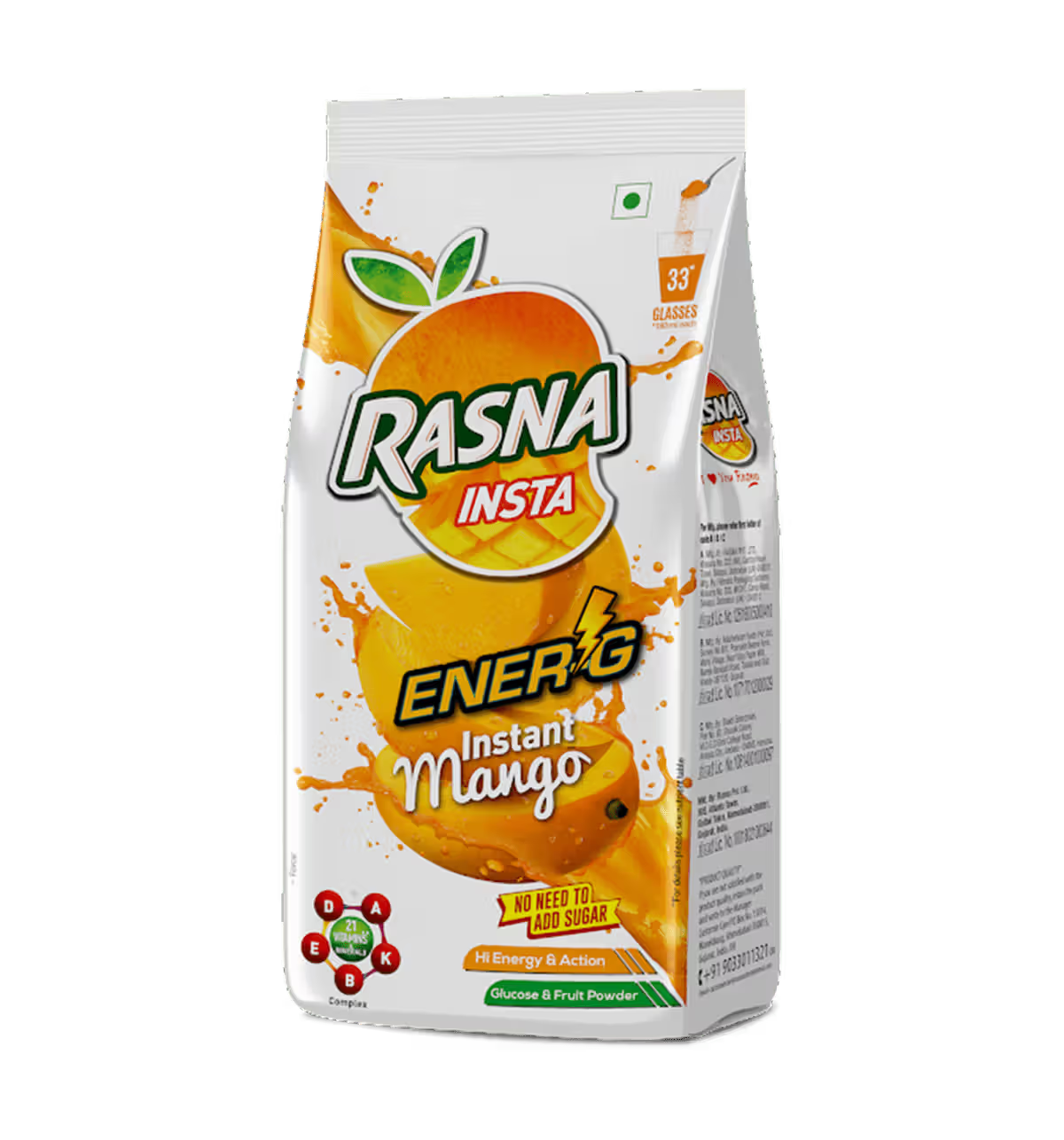 RASNA-FRUIT PLUS MANGO DRINK-750 GM