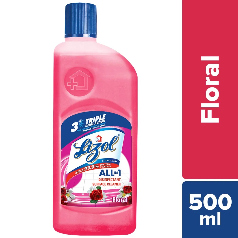 LIZOL DISINFECTANT FLOOR CLEANER FLORAL 500 ML