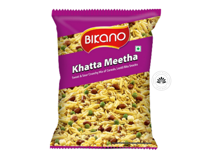 BIKANO-KHATTA MEETHA NAMKEEN-200 GM + 50 GM