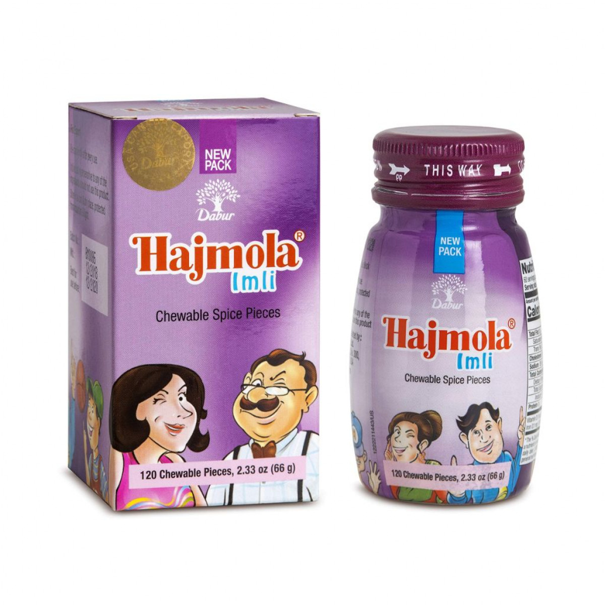 DABUR-HAJMOLA IMLI TAB-120 PCS