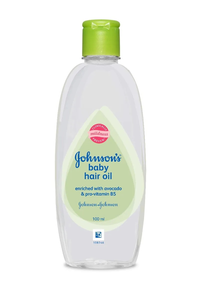 J&J-BABY HAIR OIL-100 ML