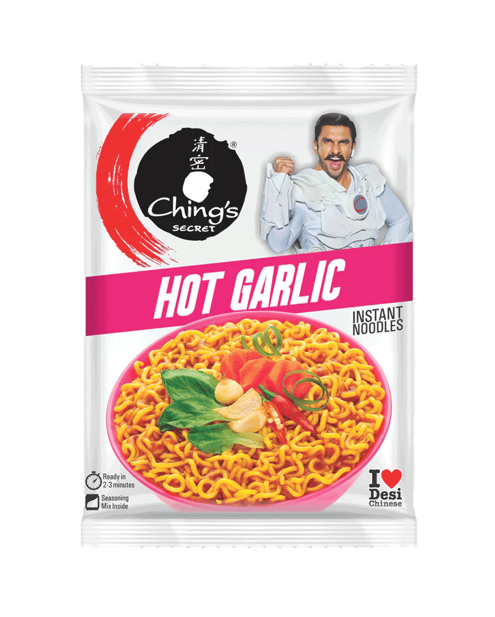 CHING'S-HOT GARLIC NOODLES-256 GM